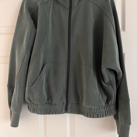 Green Zip-Up Jacket - Picture 1 of 2